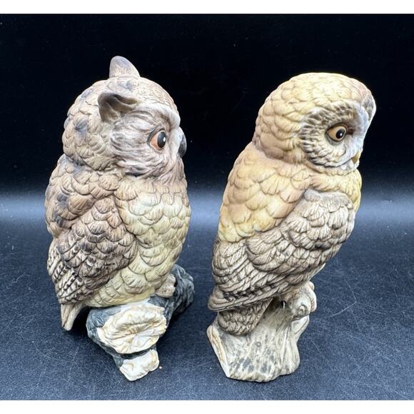 2 Vintage Ceramic Owls Made in Japan & Hand Painted Andrea Sadak? - Picture 6 of 11
